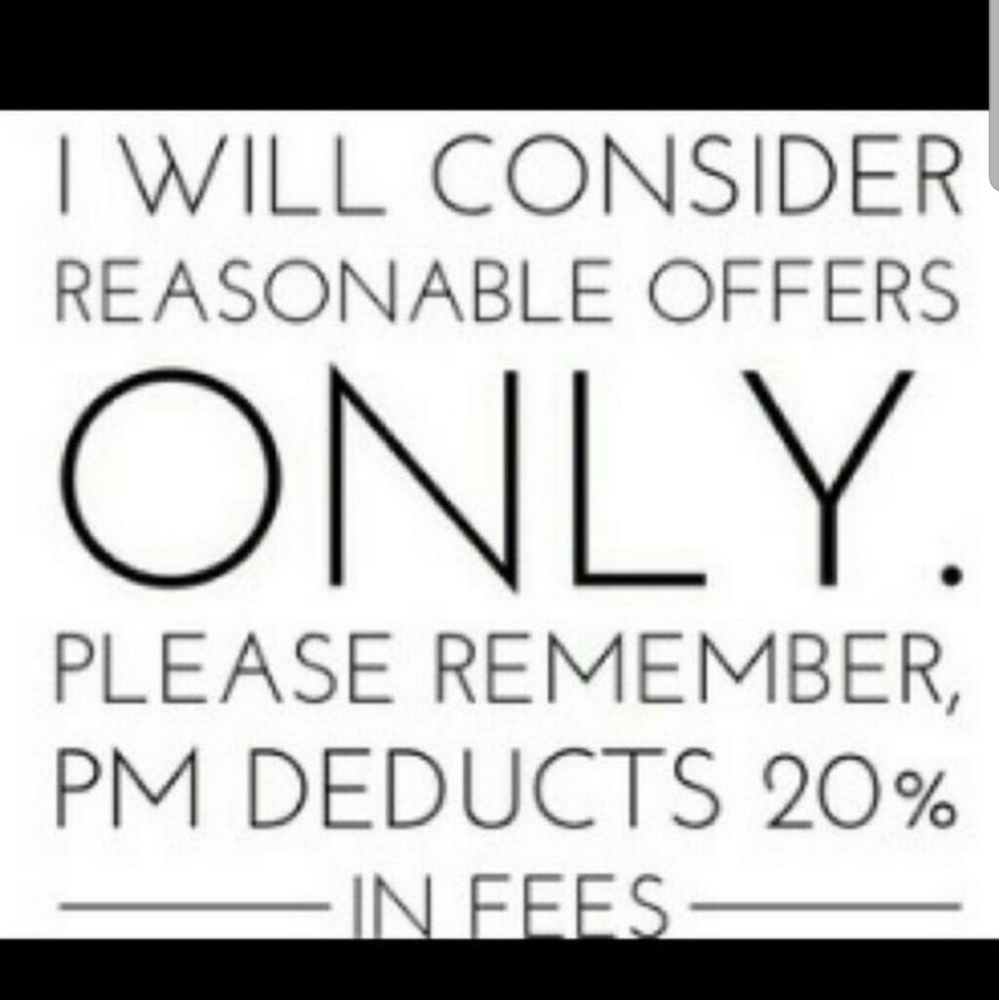 Reasonable offers are welcome!